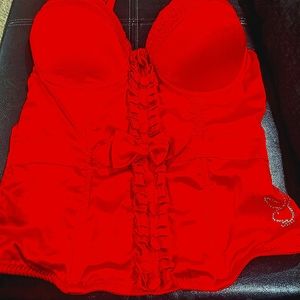 Early 2000's Playboy Bunny Bustier Top